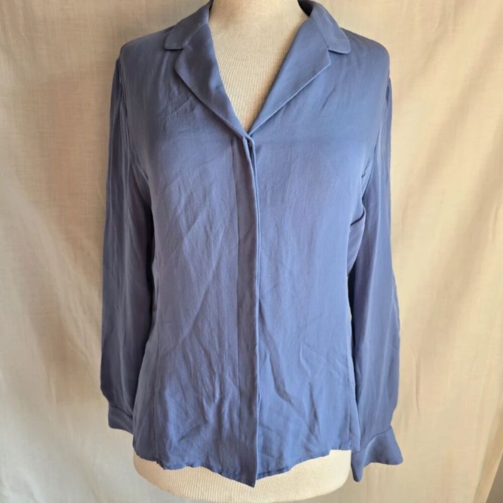 Valerie Stevens 100% Silk Blouse  Size M